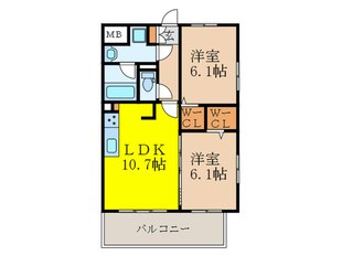 プログレッセ新大阪の物件間取画像